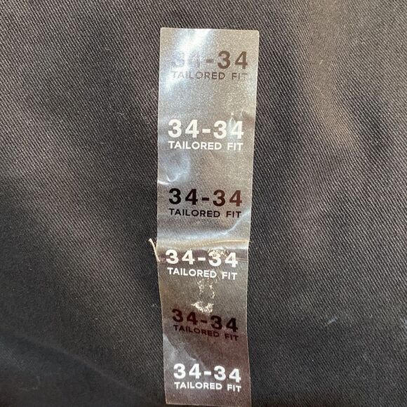 Michael kors black tailored fit 97% cotton 3% elastaine length length 34 - Picture 6 of 7